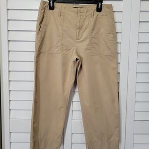 Ralph Lauren Women High Rise Straight Legs Capri